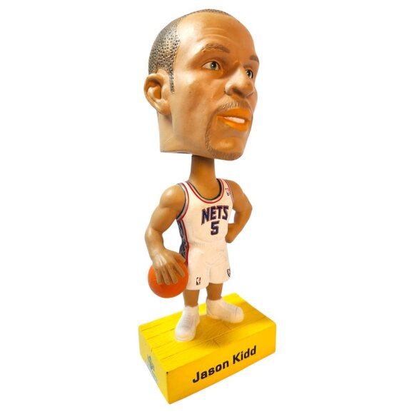 Jason Kidd NJ New Jersey Nets NBA Vintage 2001 Collectible Bobblehead - Picture 2 of 7